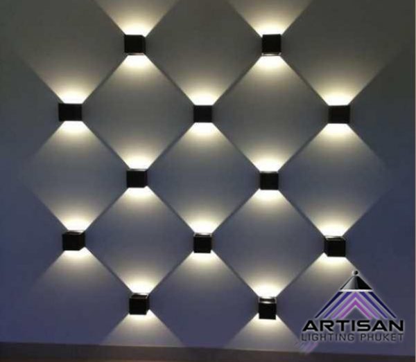 โคมไฟติดผนังภายนอก Outdoor wall lamp Up&Down LED ไฟส่องขึ้น ลง Adjustable Degrees องศาที่ปรับได้ - Image 7