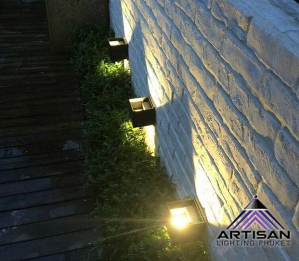 โคมไฟติดผนังภายนอก Outdoor wall lamp Up&Down LED ไฟส่องขึ้น ลง Adjustable Degrees องศาที่ปรับได้ - Image 9