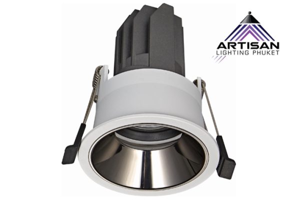 ดาวน์ไลท์ฝังฝ้า Downlight Round Adjustable+LED COB CREE