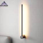 โคมไฟติดผนัง ปรับหมุนได้ ART-WA-360-MW20115W สีดำ ดีไซน์ทันสมัย | Adjustable Wall Lamp by Artisan Lighting