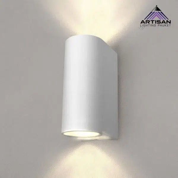 โคมไฟติดผนังภายนอก Outdoor Wall Lamp Aluminum + Glass IP65 | ART-WA-346-MB40239-[GY/BK/WH] - Image 14