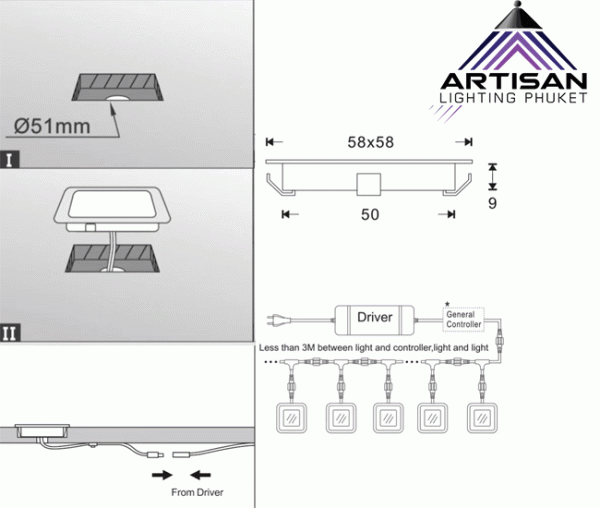 uplight step light