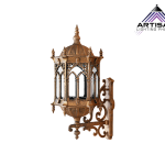 โคมไฟติดผนังภายนอก Outdoor Wall Lamp Metal Die-cast Aluminum Glass E27 IP44
