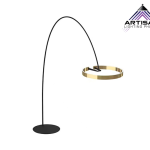 โคมไฟตั้งพื้น Standing Lamp Black Gold+LED Bulid in size L