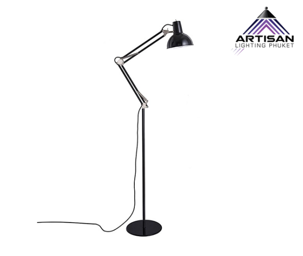 โคมไฟตั้งพื้น Standing Reading Lamp Adjust for LED E27x1 - Image 2