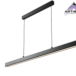 โคมไฟแขวนดีไซน์หรูหราทันสมัย Pendant lamp modern luxury design Aluminum+Acrylic Black Walnut LED