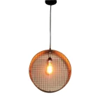 โคมไฟห้อย Pendant Lamp  E27x1 Metal Antique Brass LED Vintage
