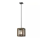 โคมไฟห้อย Pendant Lamp Wood,Metal, Acrylic E27 IP20