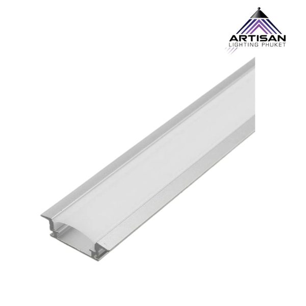 โคมไฟ Strip Light Aluminum Profile + Opal Acrylic Cover รุ่น ART-COV-410-CH023-1M / 2M / 3M - Image 5