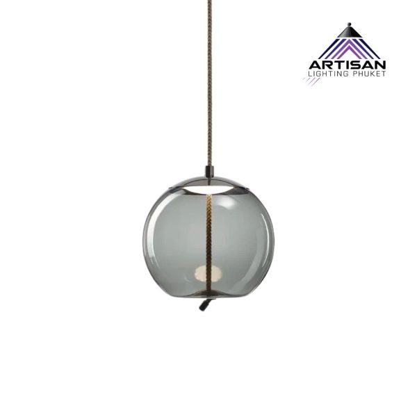 โคมไฟห้อยดีไซน์ Natural Rope + LED รุ่น ART-PE-355-PPL126x ของ Artisan Lighting Phuket: - Image 6