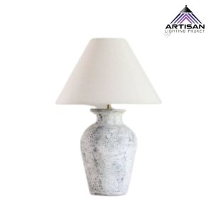 โคมไฟหัวเตียงสไตล์มินิมอล (Minimalist Bedside Lamp) สูง 50 ซม. ให้แสงอบอุ่น | SKU: