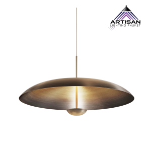 โคมไฟแขวน Antique Brass ทรงหรู