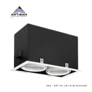 Recessed Downlight Square Adjustable