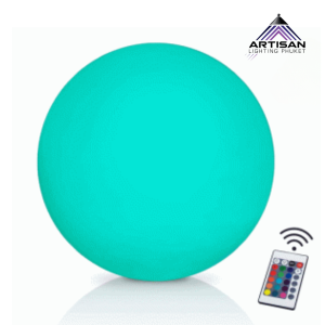 โคมไฟตั้งพื้น Outdoor RGB กันน้ำ IP44 พร้อมรีโมท