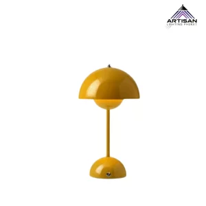 โคมไฟตั้งโต๊ะเหล็กดีไซน์เห็ด Mushroom Table Lamp