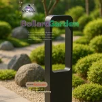 โคมไฟสนาม Bollard Blackสีดำ-6 โคมไฟสนาม Bollard Blackสีดำ