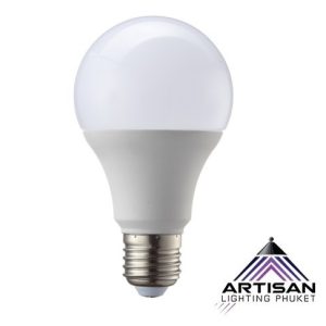 หลอดไฟ LED E27 9W 4000K แสงขาว