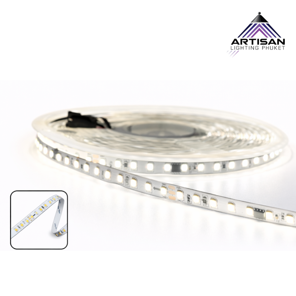 ไฟเส้น LED Strip Running Light 10W 24V SMD2835 120LED 1000lm 3000K / 4000K ใช้งานร่วมสวิตช์และคอนโทรลเลอร์ | ART-ST-037-RUN Series | Artisan Lighting ไฟเส้น LED Strip Light 10W