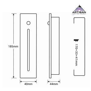 โคมไฟบันไดพร้อมเซ็นเซอร์ตรวจจับความเคลื่อนไหว LED 3W IP65 มี 3 สีให้เลือก | Step Light Motion Sensor | ART-STEP-359-F020G | Artisan Lighting โคมไฟบันไดพร้อมเซ็นเซอร์ตรวจจับความเคลื่อนไหว LED 3W IP65 มี 3 สีให้เลือก | Step Light Motion Sensor | ART-STEP-359-F020G – โคมไฟ