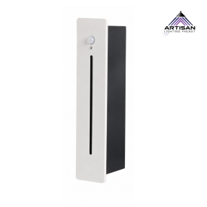 Step Light Aluminum in Sand White