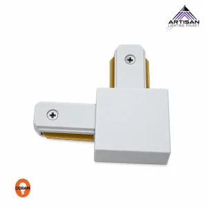 Artisan 2-Line Track Light L-TYPE White, OSRAM